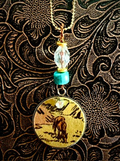 CMC Comic Pendant - Grazin' TIme