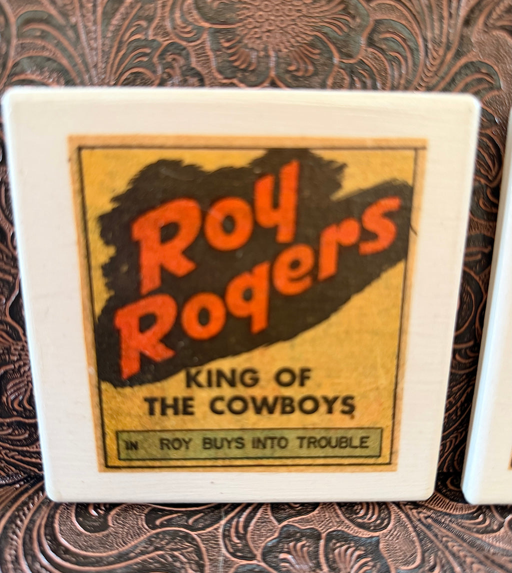 CMC Comic Coaster Set - Roy Buys into Trouble