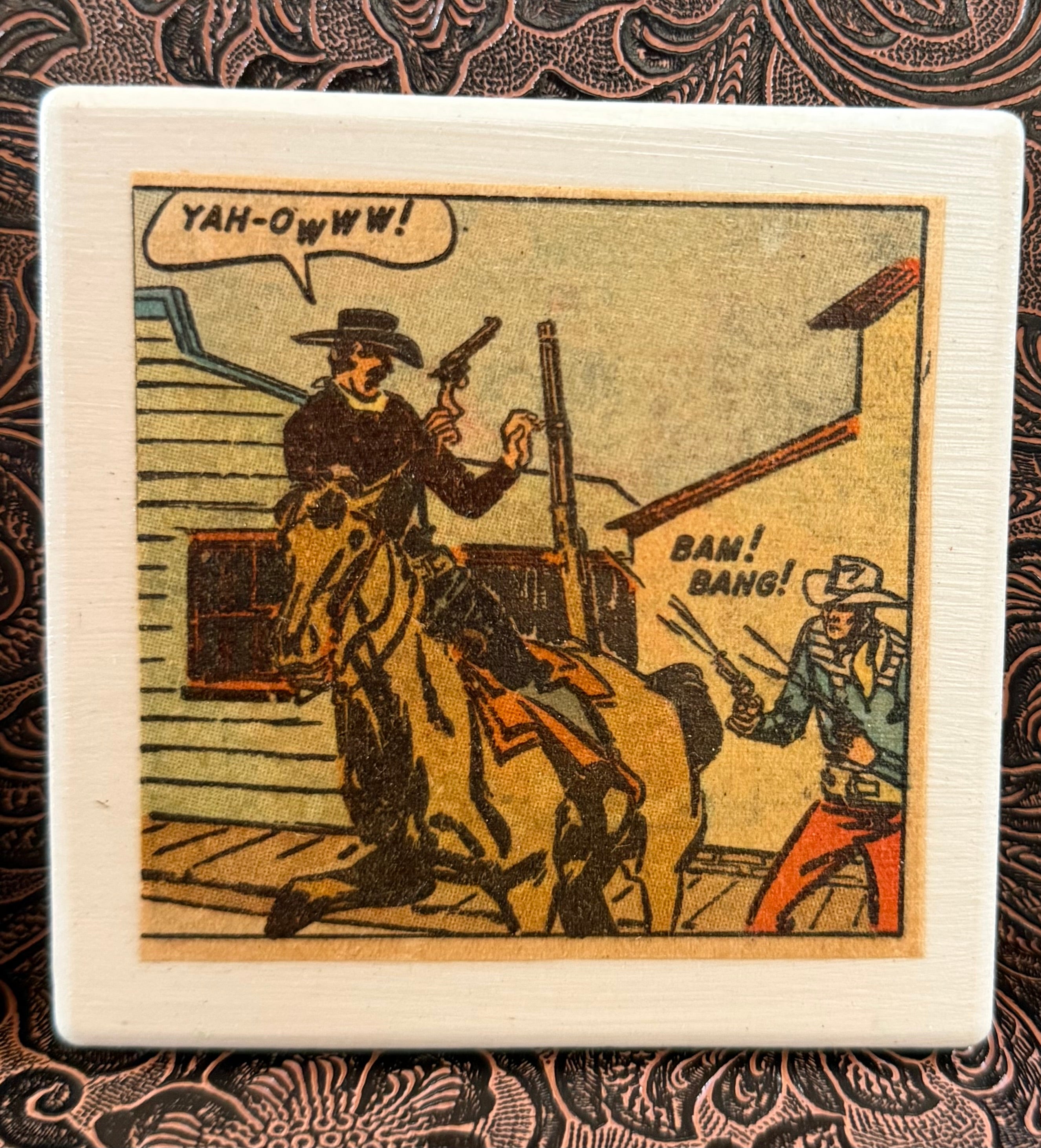 CMC Comic Coaster Set - Roy Buys into Trouble