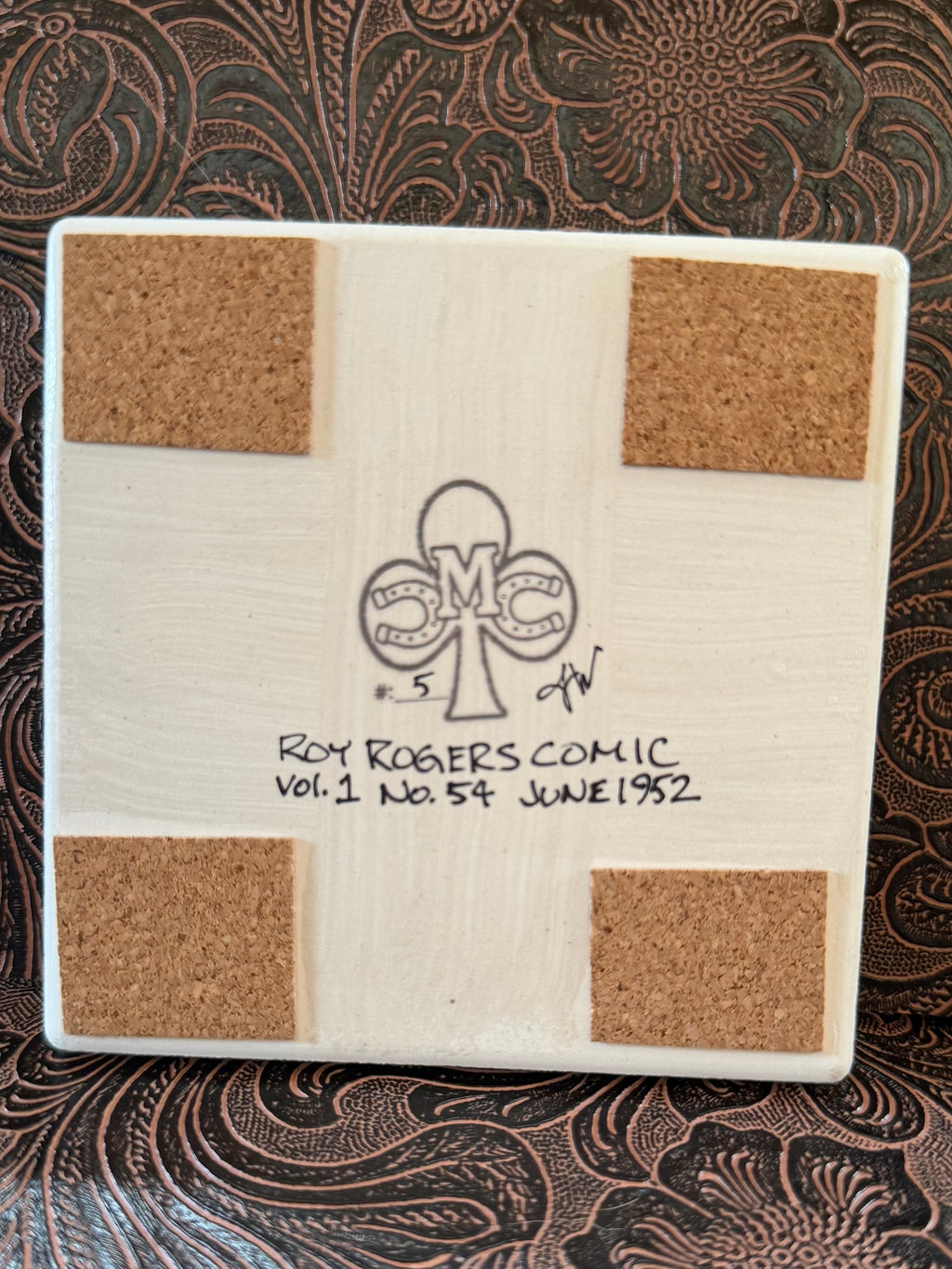 CMC Comic Coaster Set - Roy Buys into Trouble